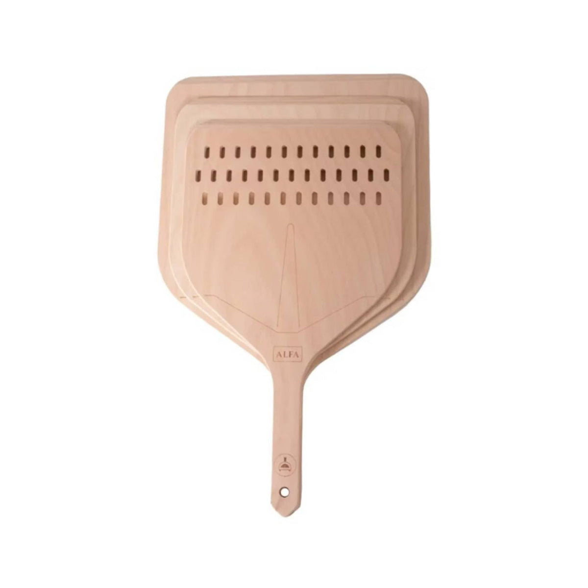 Alfa 16" Wood Pizza Peel - Culinary Hardware