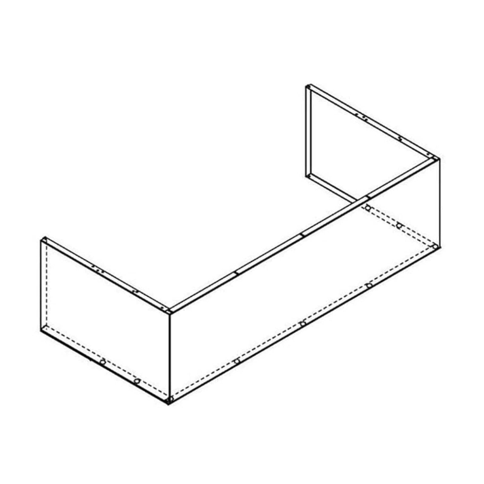 Summerset 12" Duct Cover for 48" Vent Hood - Culinary Hardware