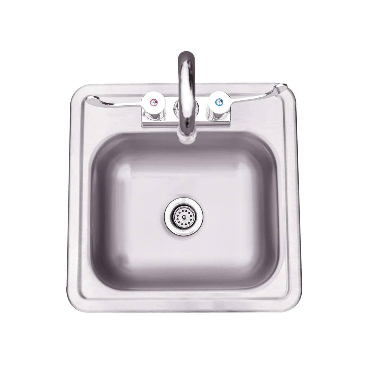 Summerset 15x15&quot; Drop-in Sink - Culinary Hardware