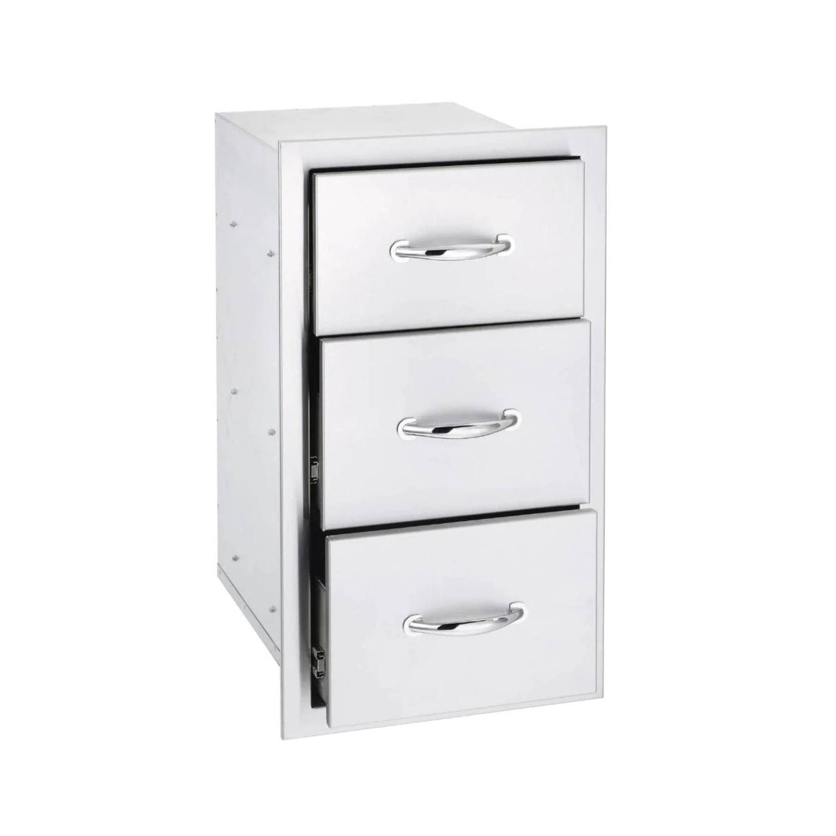 Summerset 17&quot; Flush Mount Triple Drawer - Culinary Hardware