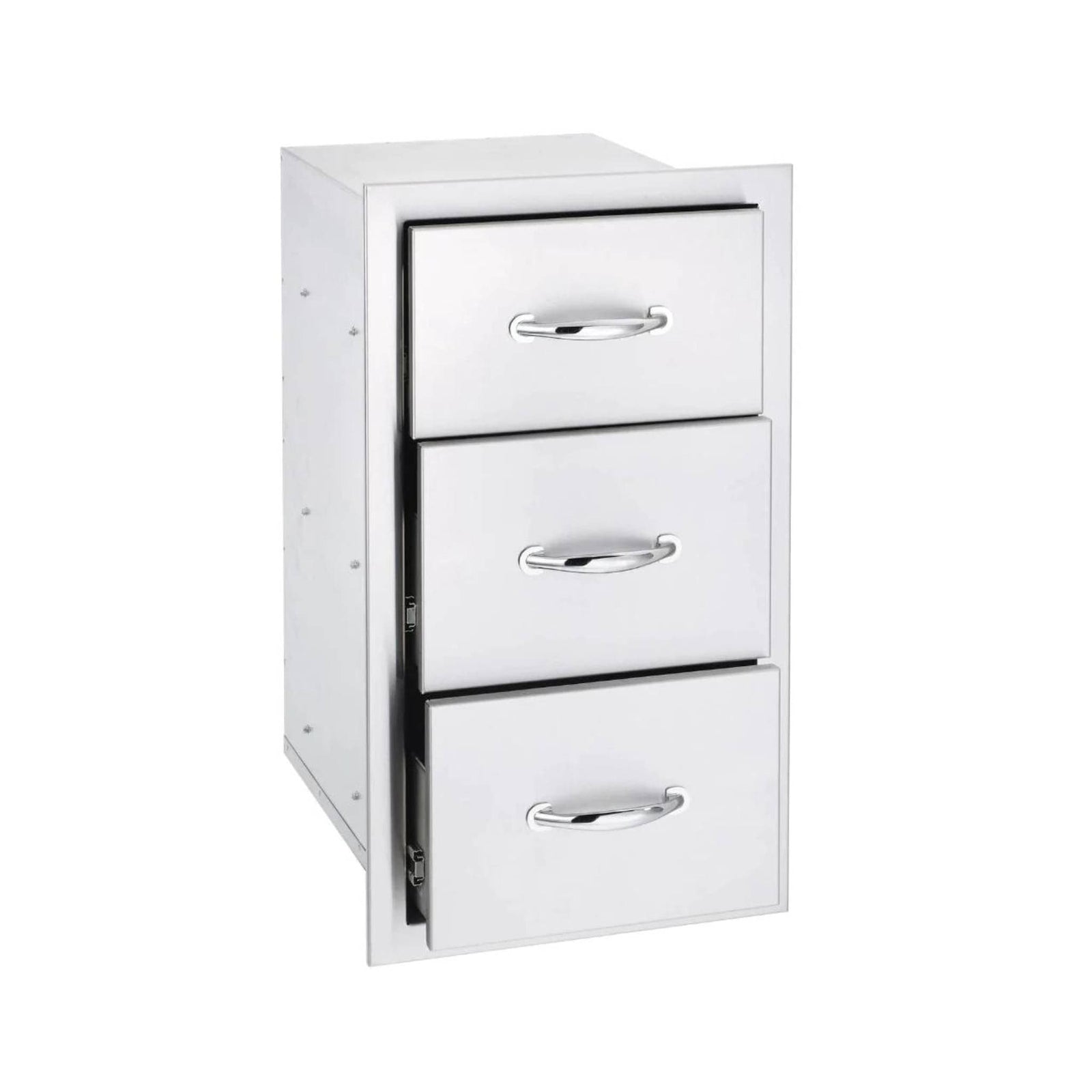 Summerset 17" Flush Mount Triple Drawer - Culinary Hardware