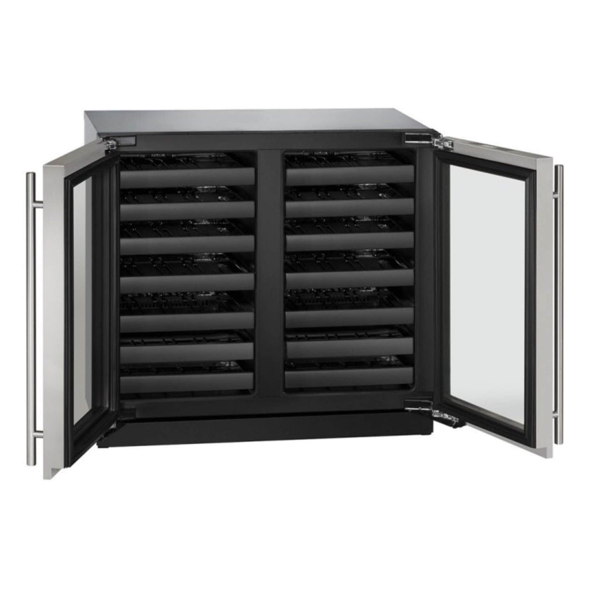 U-Line 36&quot; Wine Cooler 3000 Series Integrated Dual Zone - Stainless Steel