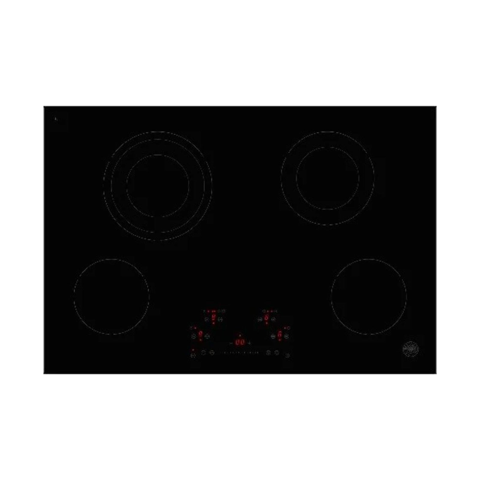 24" Ceran Touch Control Cooktop 4 Heating Zones - Culinary Hardware
