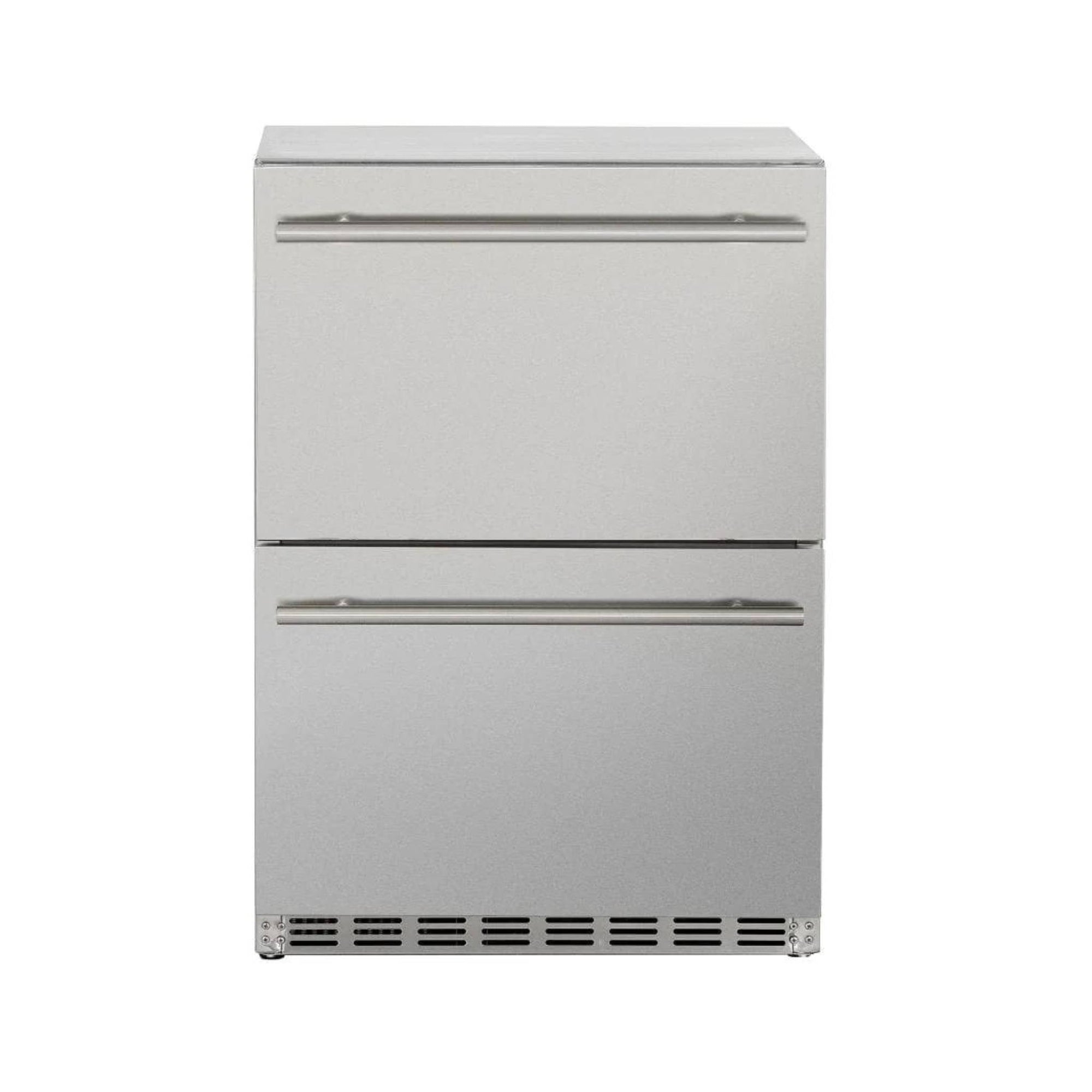 Summerset 24" 5.3C Deluxe Outdoor Rated 2-Drawer Fridge - Culinary Hardware