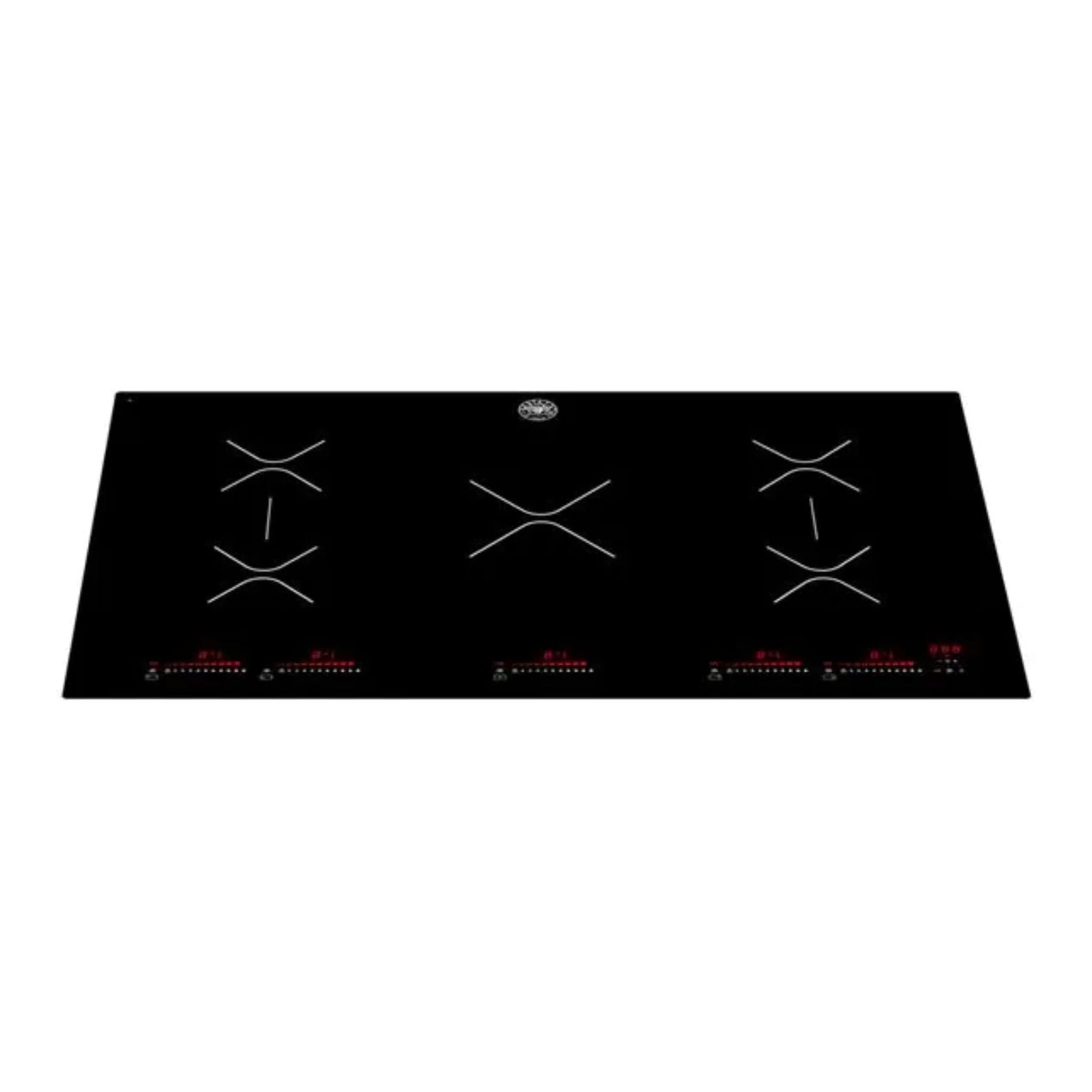 Bertazzoni 36" Induction Cooktop; 5 induction heat zones; Touch Control - Culinary Hardware