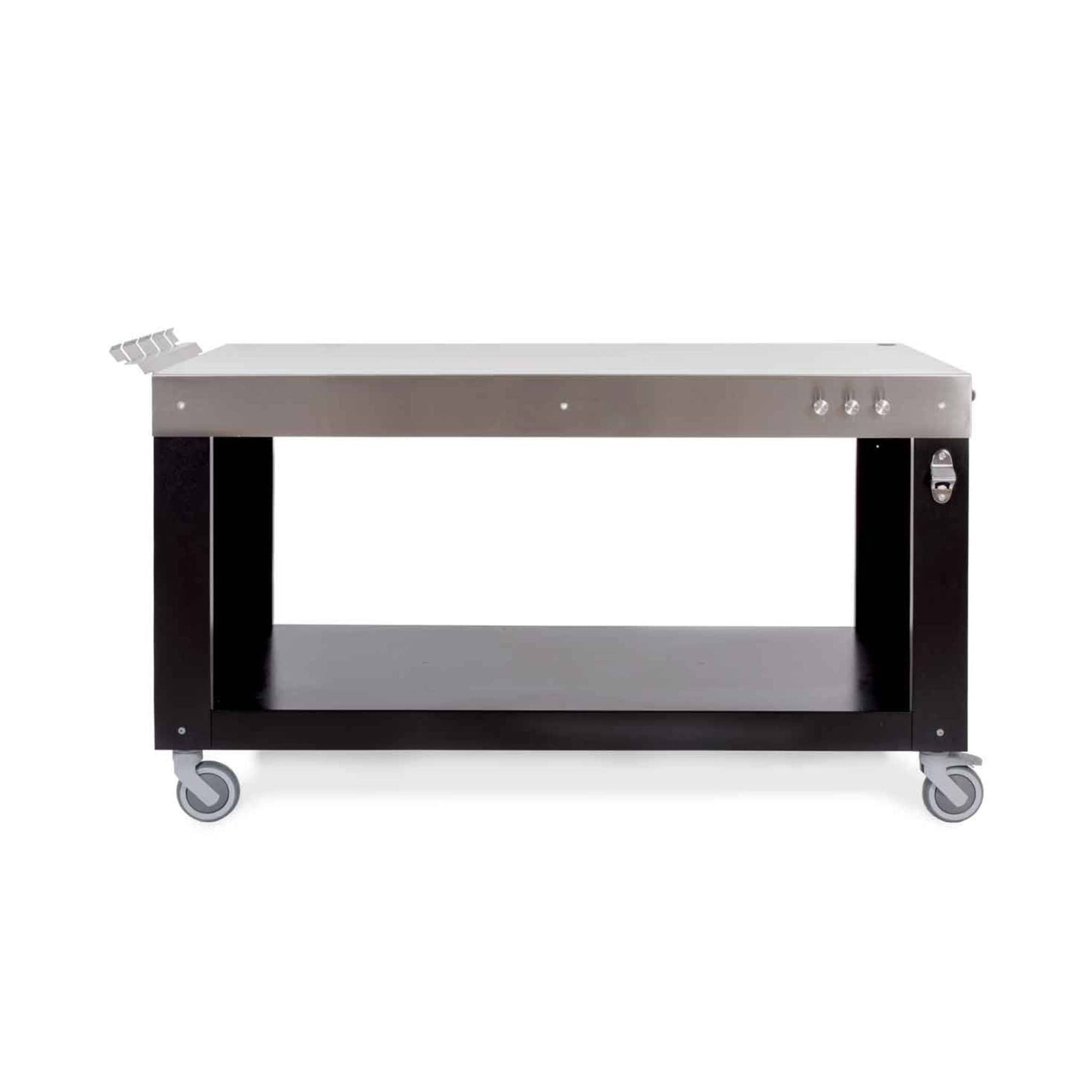 Alfa 63" Stainless Steel Base & Prep Station Cart - Culinary Hardware