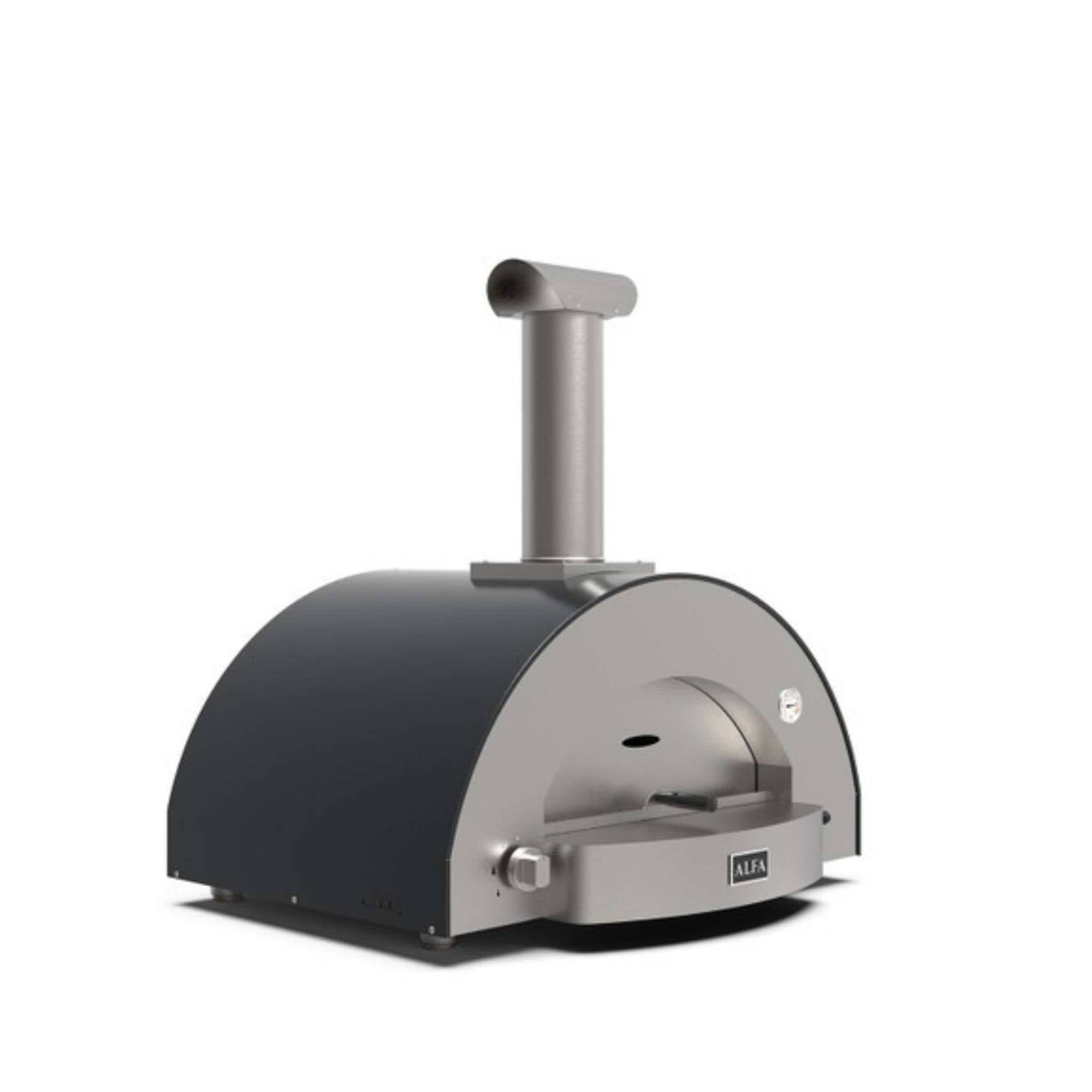 Alfa Classico 4 Pizze Gas-Fired Pizza Oven In Ardesia Grey - FXCL-4P-MGRA-U - Culinary Hardware