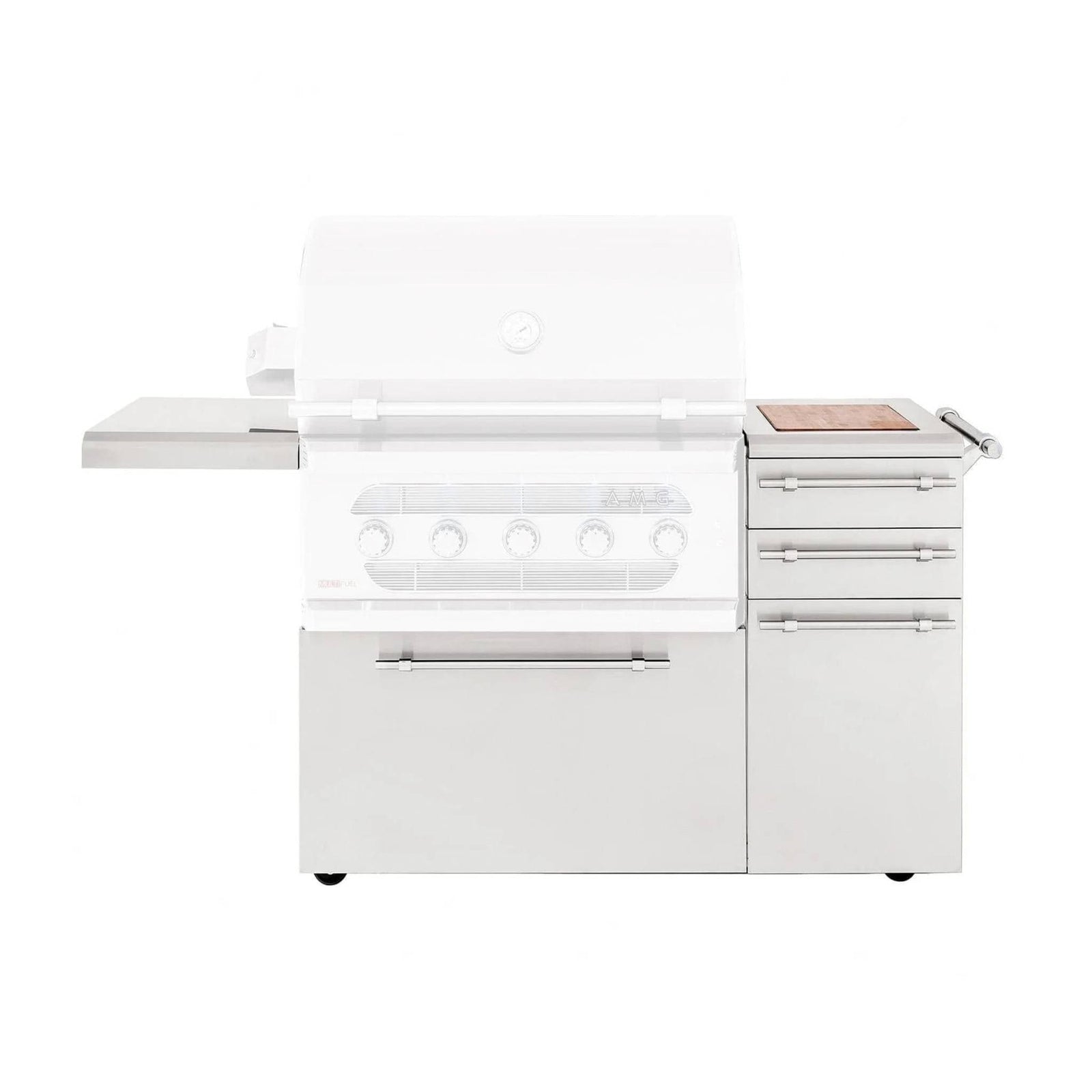 American Made Grills 36" Muscle/Encore Freestanding Grill Cart (Cart Only) - Culinary Hardware