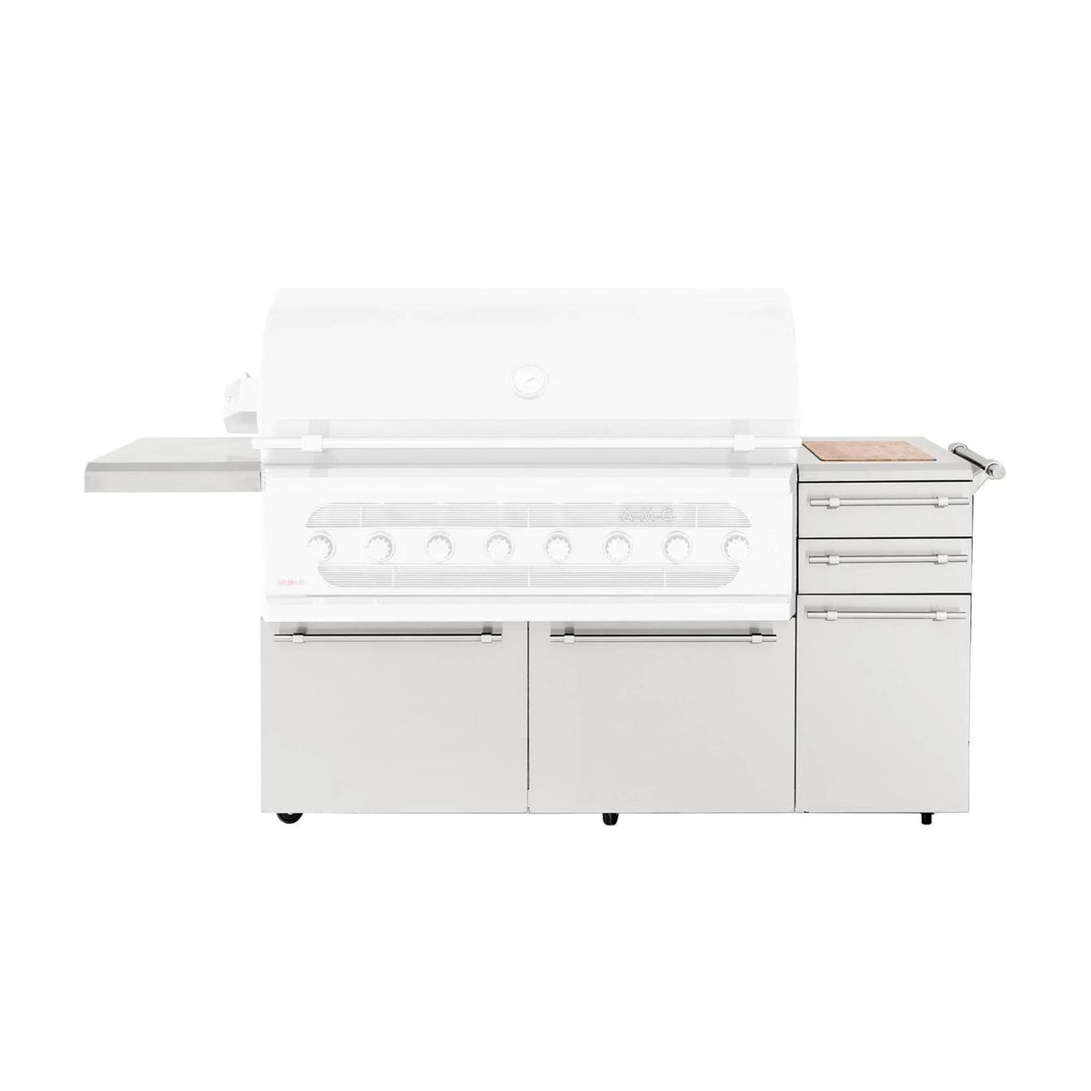 American Made Grills 54&quot; Muscle/Encore Freestanding Grill Cart (Cart Only) - Culinary Hardware