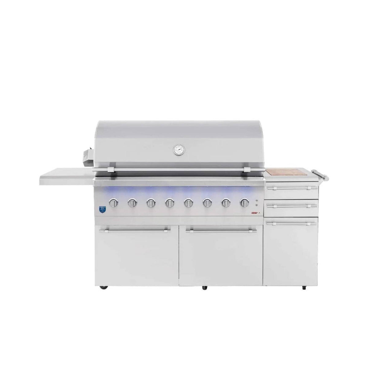 American Made Grills Encore Series 54&quot; Freestanding Hybrid Grill - Culinary Hardware