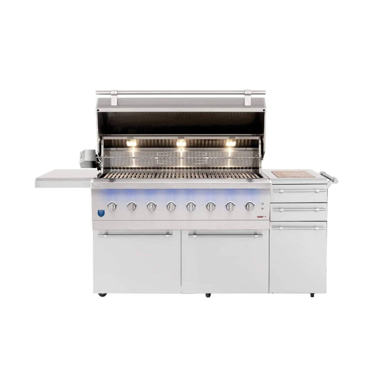 American Made Grills Encore Series 54&quot; Freestanding Hybrid Grill - Culinary Hardware