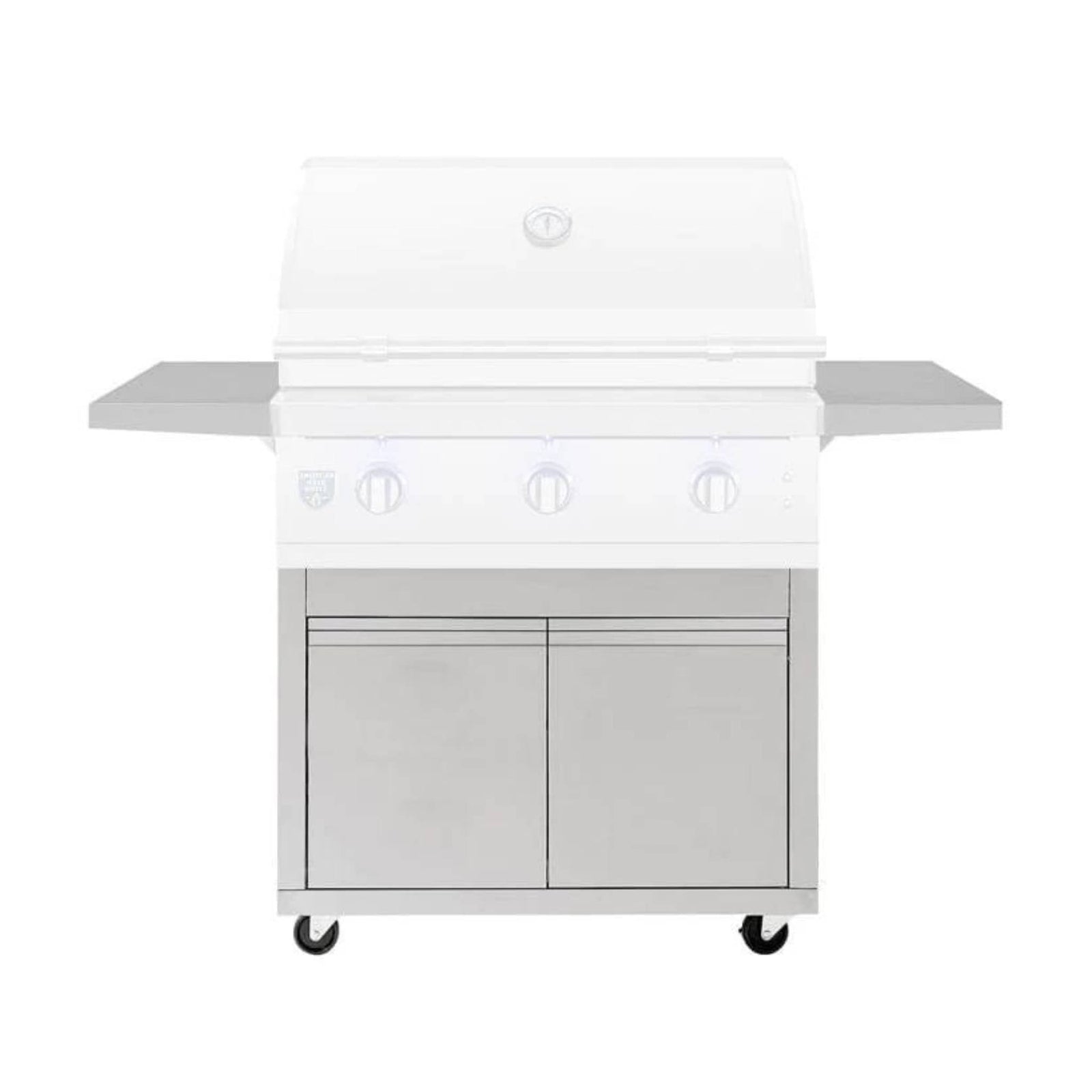 American Made Grills Grill Cart for Atlas 36" Gas Grill (Cart Only) - Culinary Hardware