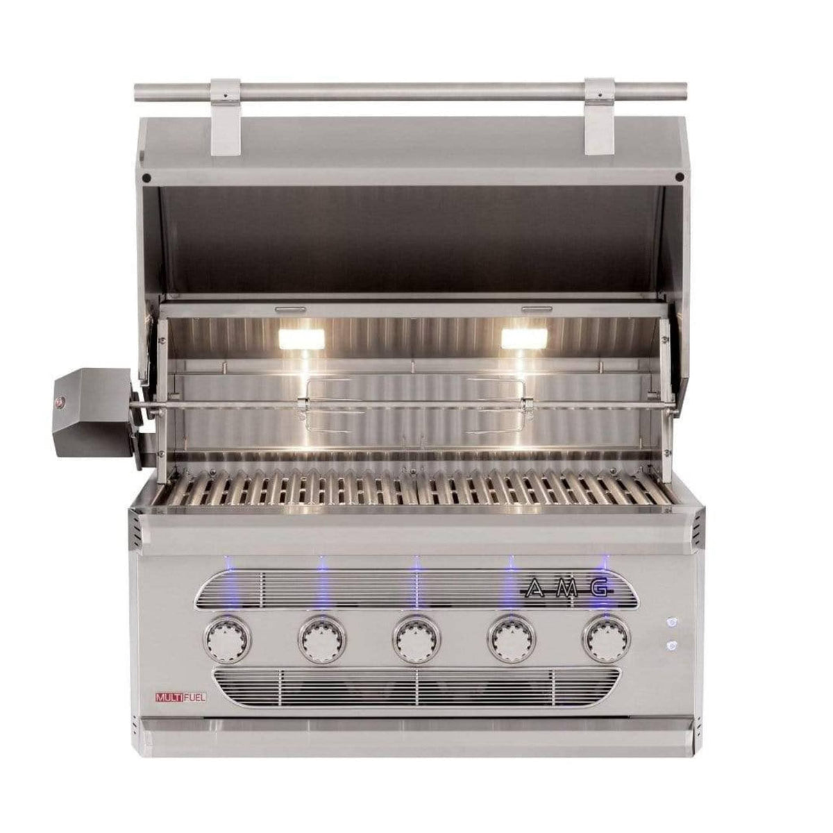 American Made Grills Muscle Series 36&quot; Built-In Hybrid Grill - Culinary Hardware