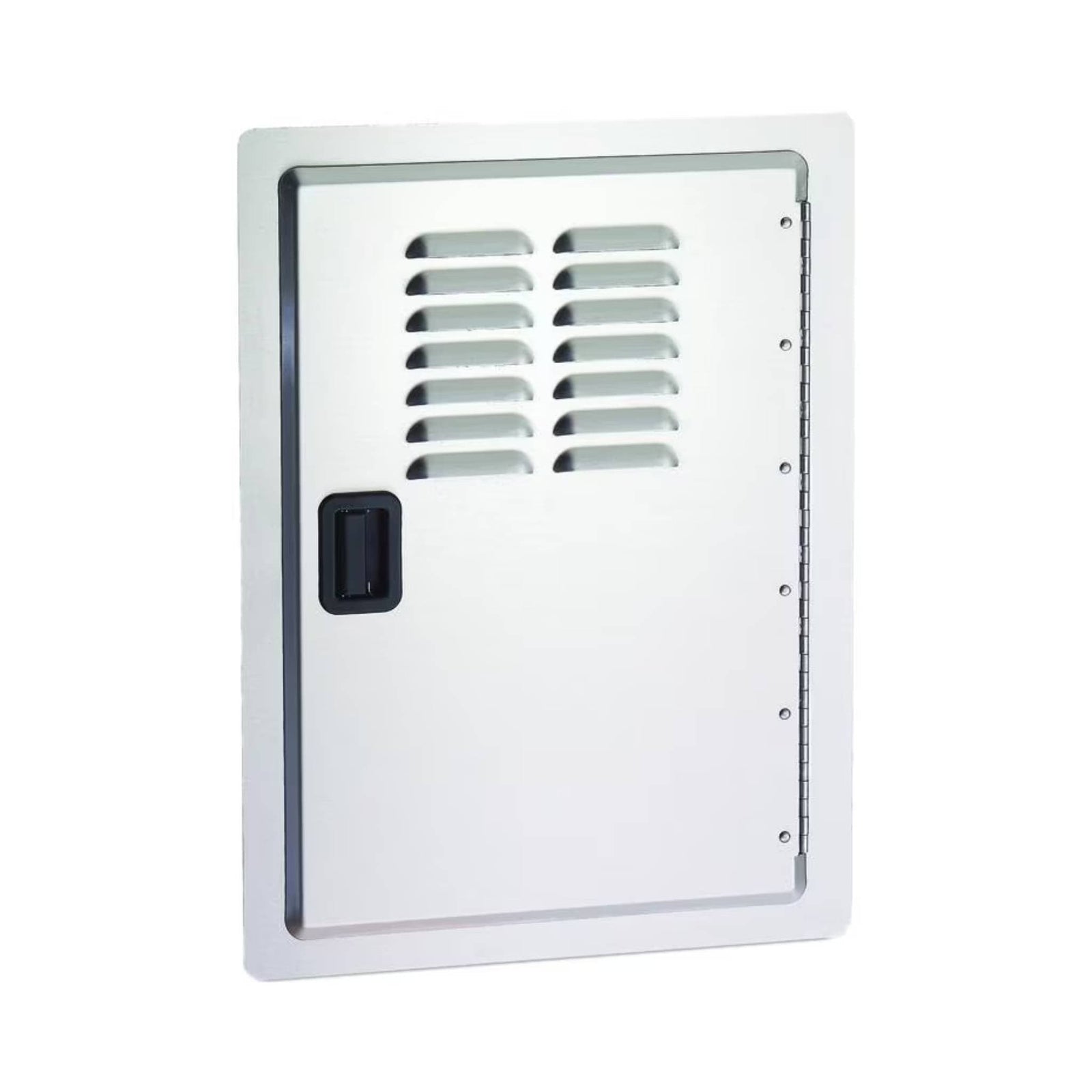 AOG 14" Vertical Single Access Door with Louvers - Latch - Culinary Hardware