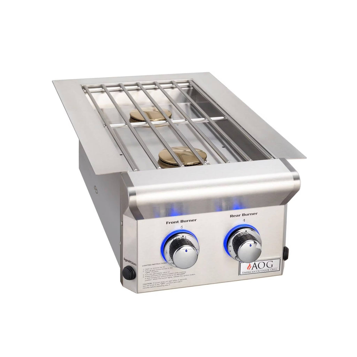 AOG Built-In Double Side Burner L-Series - Culinary Hardware