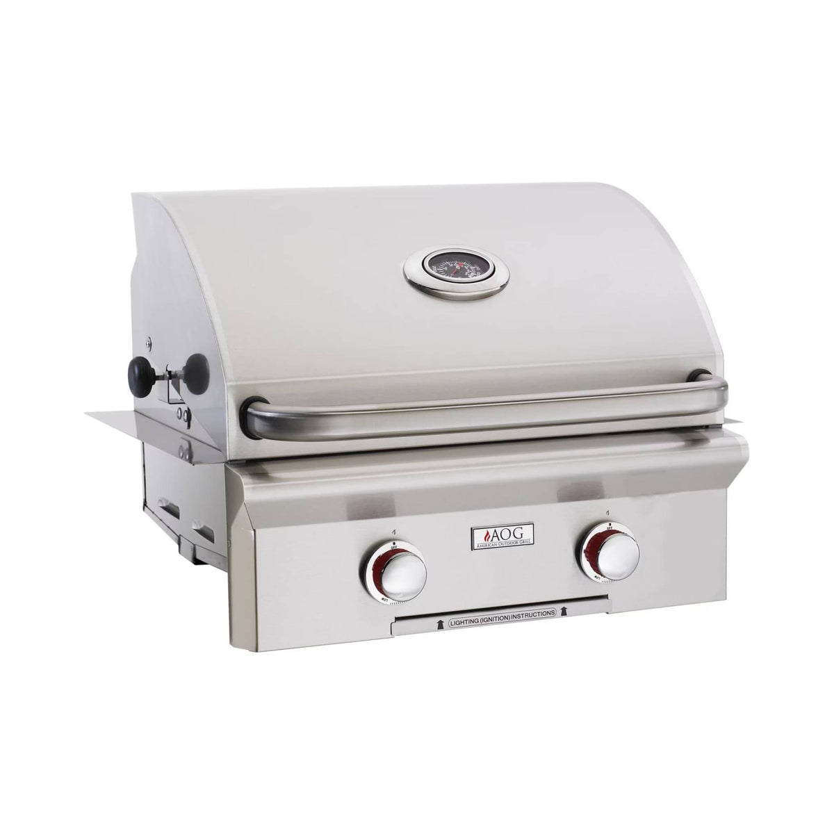AOG T-Series 24&quot; 2-Burner Built-In Natural Gas Grill With Rotisserie - Culinary Hardware