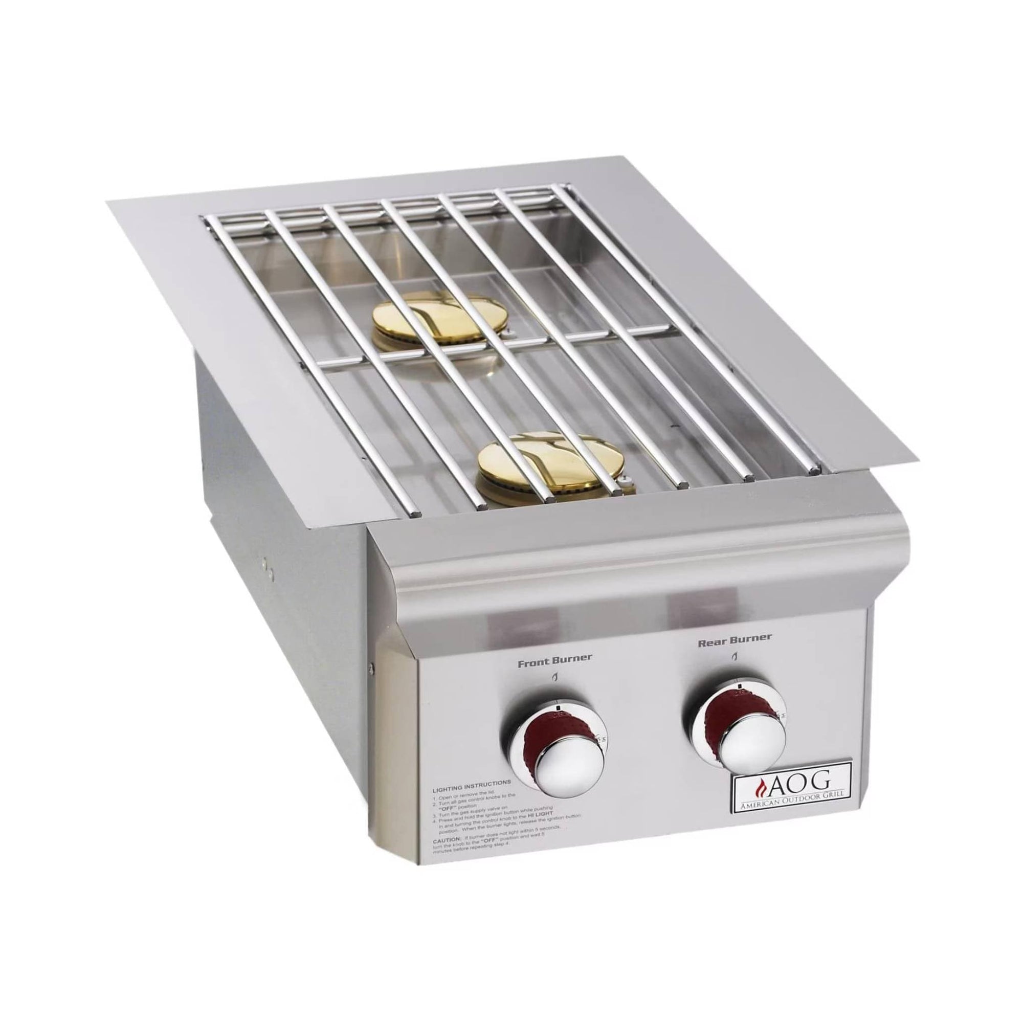 AOG T-Series Built-In Gas Double Side Burner - Culinary Hardware