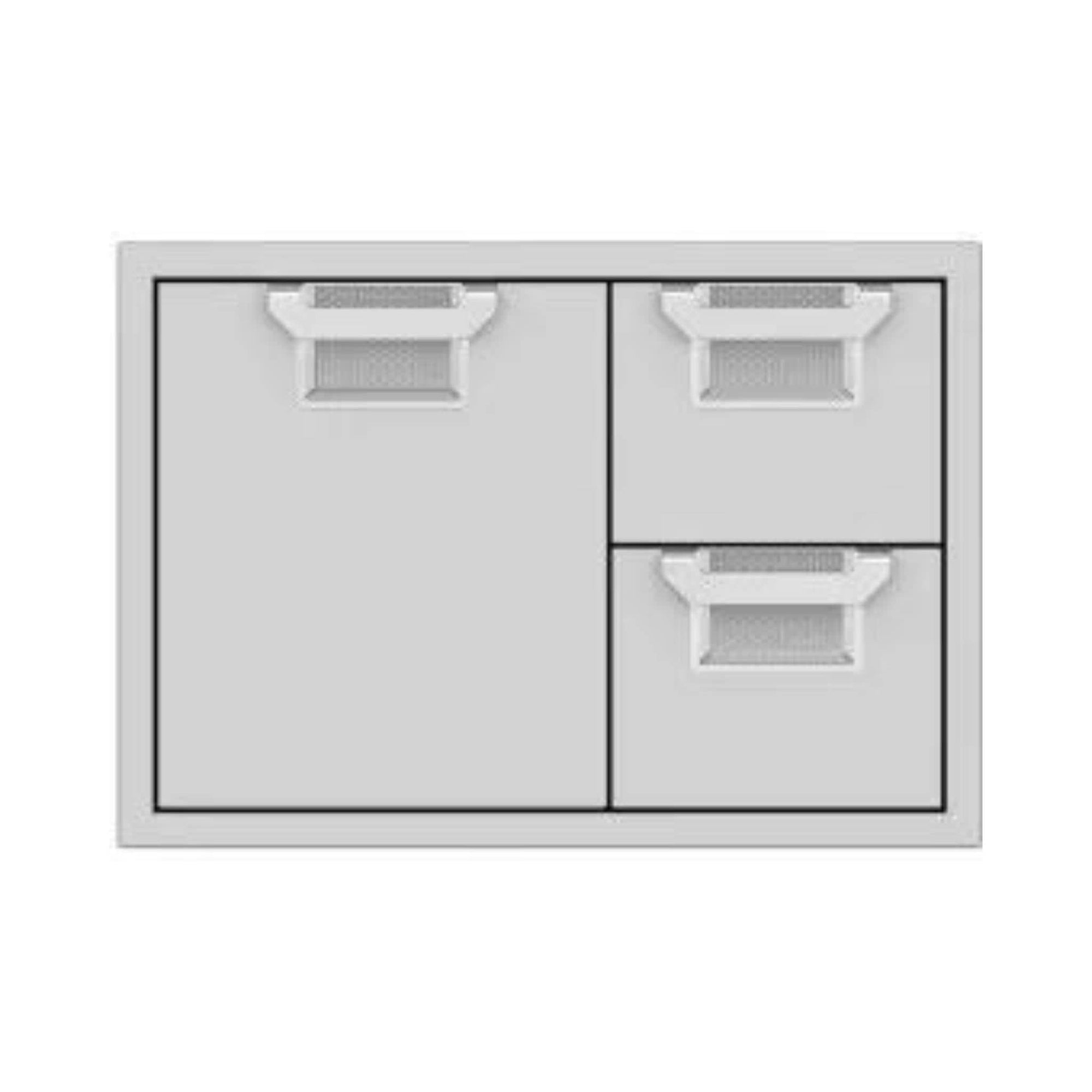 Aspire by Hestan 30" Double Drawer and Door Storage Center - Culinary Hardware