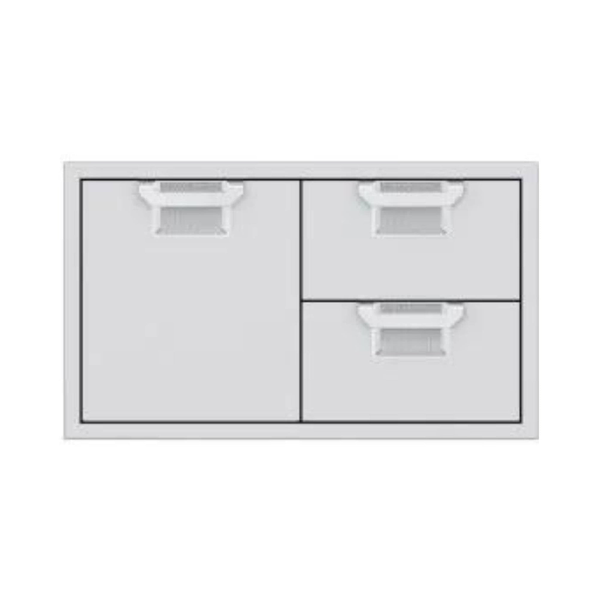 Aspire by Hestan 36" Double Drawer and Door Storage Center - Culinary Hardware