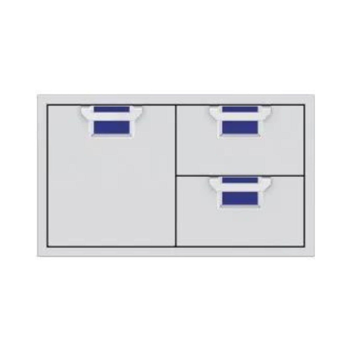 Aspire by Hestan 36&quot; Double Drawer and Door Storage Center - Culinary Hardware