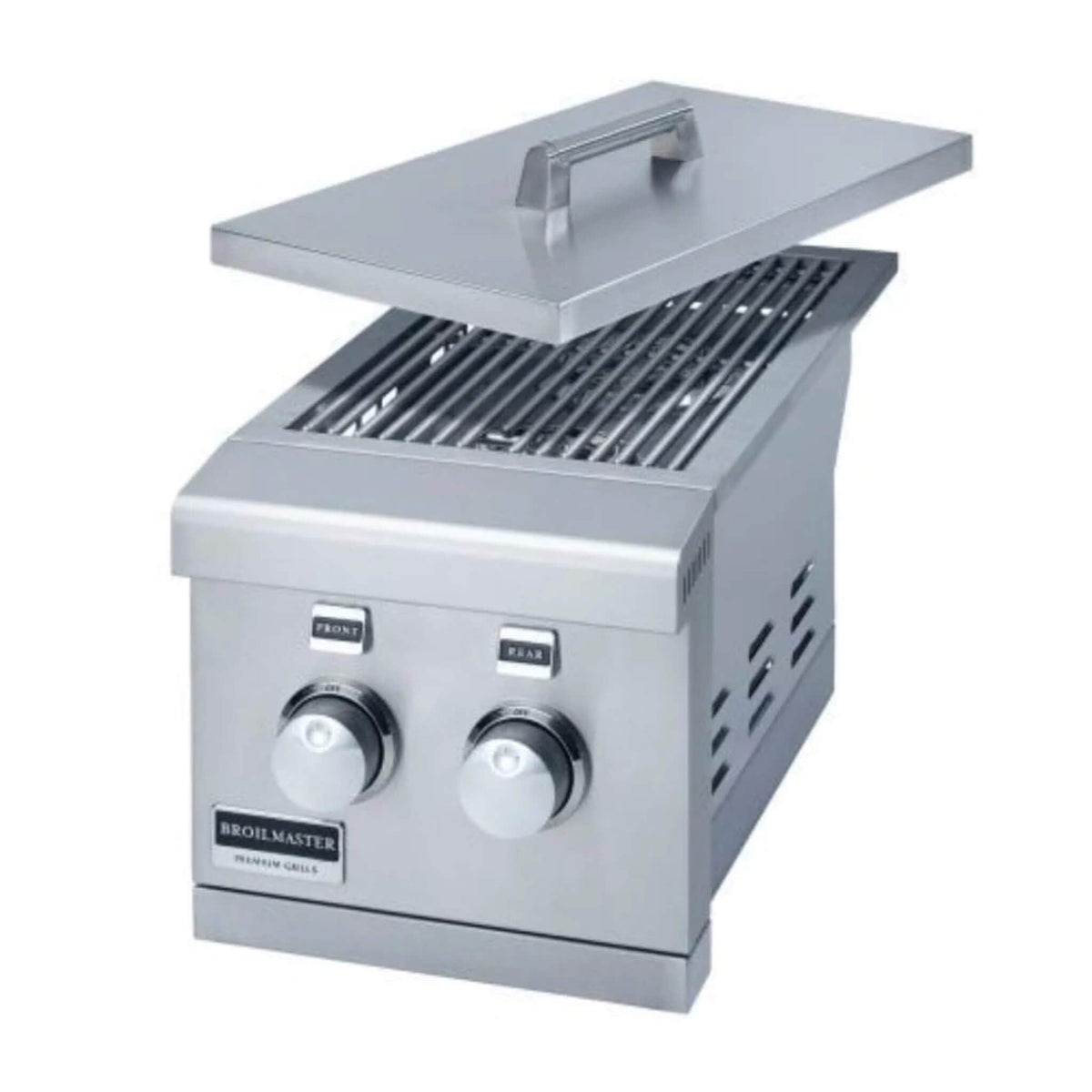 Primo Grill 12&quot; Stainless Steel Side Double Burner Slide-In