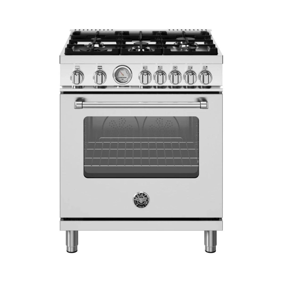 Bertazzoni 24&quot; Master Series Freestanding Gas Range with 5 Sealed Burners - Culinary Hardware