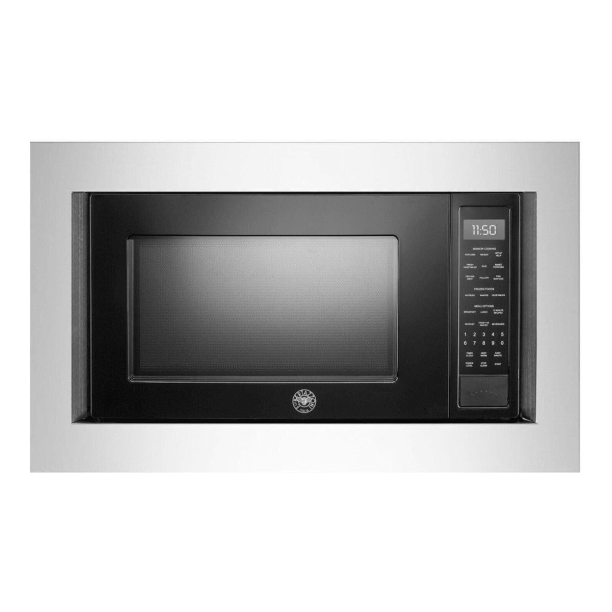 Bertazzoni 30&quot; Microwave Trim Kit | Stainless Steel - Culinary Hardware