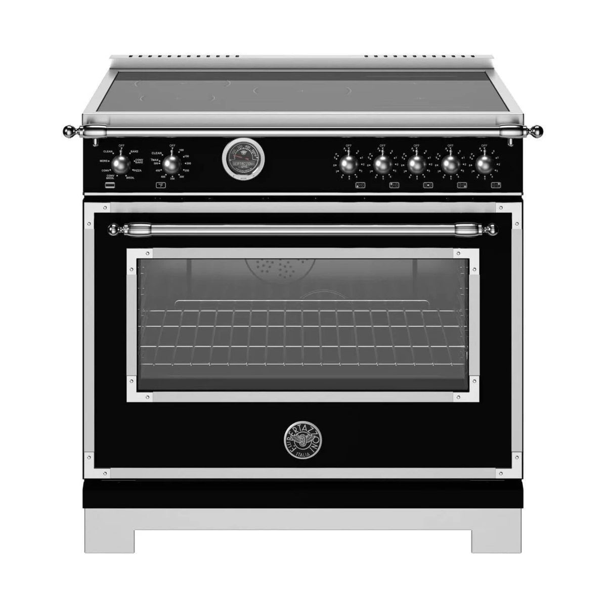 Bertazzoni 30&quot; Professional Series Freestanding Dual Fuel Range with 5 Sealed Burners - Culinary Hardware