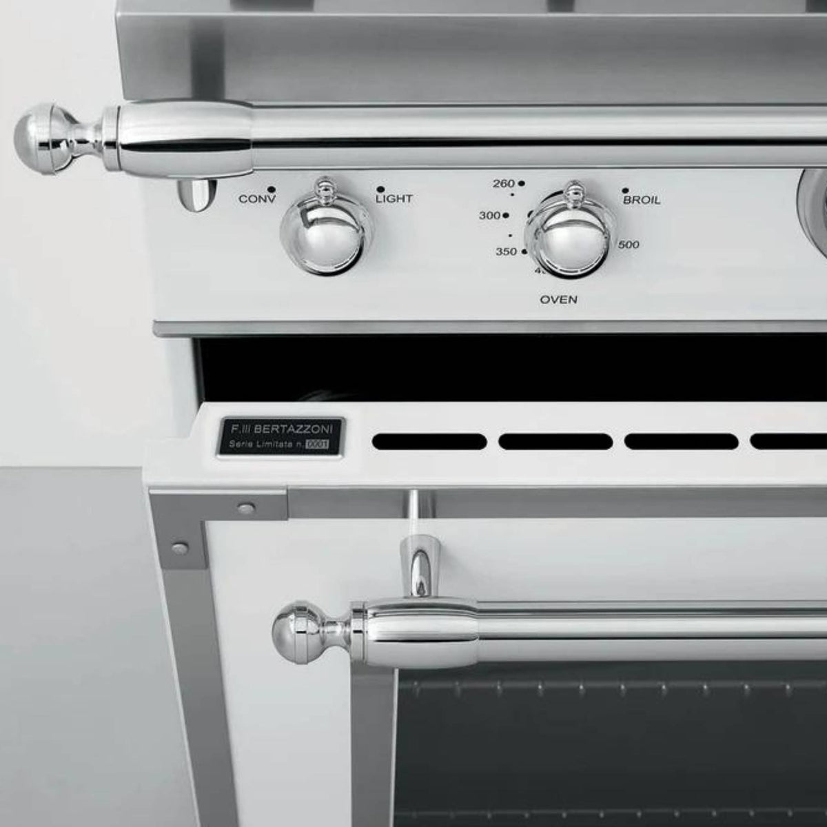 Bertazzoni 36&quot; Heritage Series Freestanding Gas Range with 6 Sealed Burners - Culinary Hardware