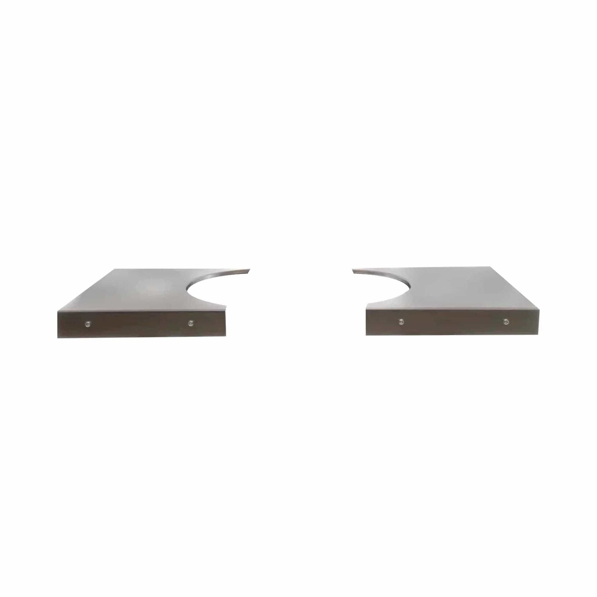 Primo Grill Stainless Steel Side Shelves for Oval Junior (req PG00318 Cart) - Culinary Hardware