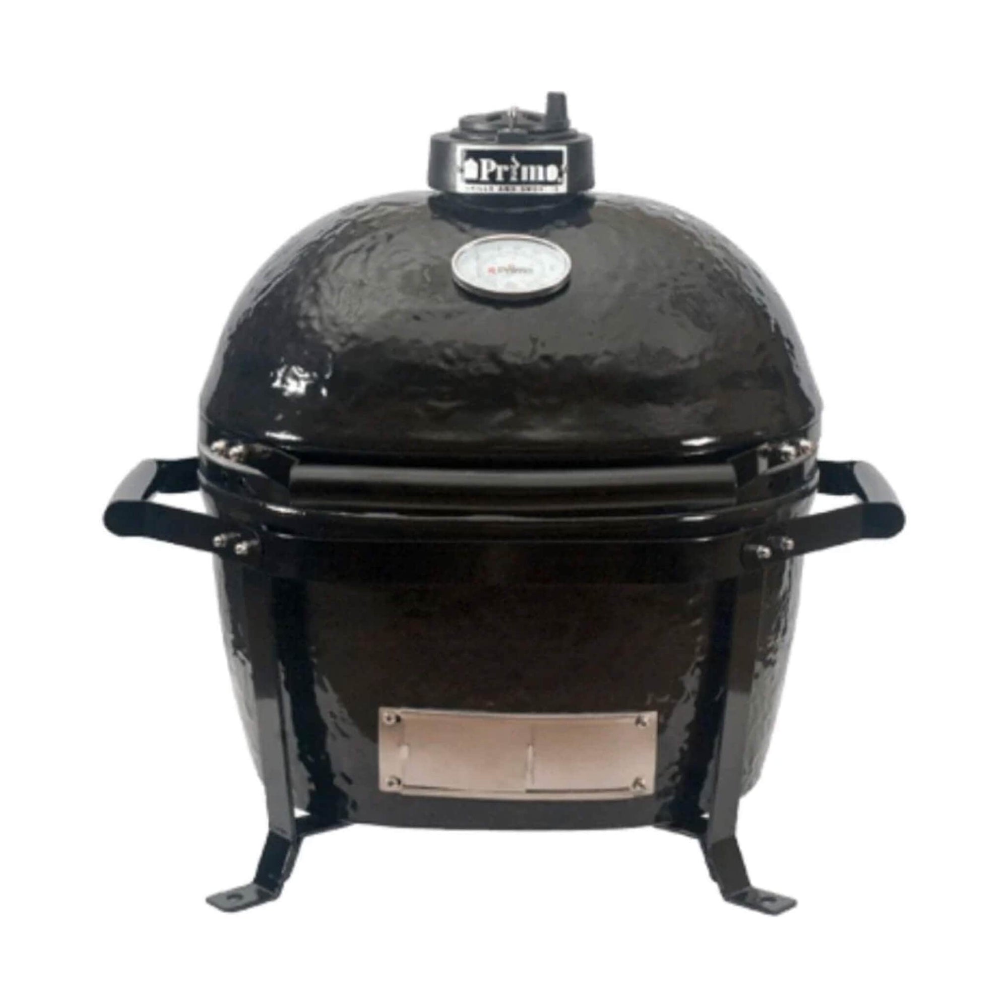 Primo Junior 200 Oval Ceramic Kamado Grill with Stainless Steel Grates - Culinary Hardware