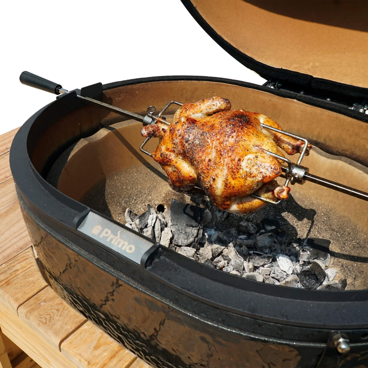 Primo Grill Stainless Steel Rotisserie Oval - Culinary Hardware