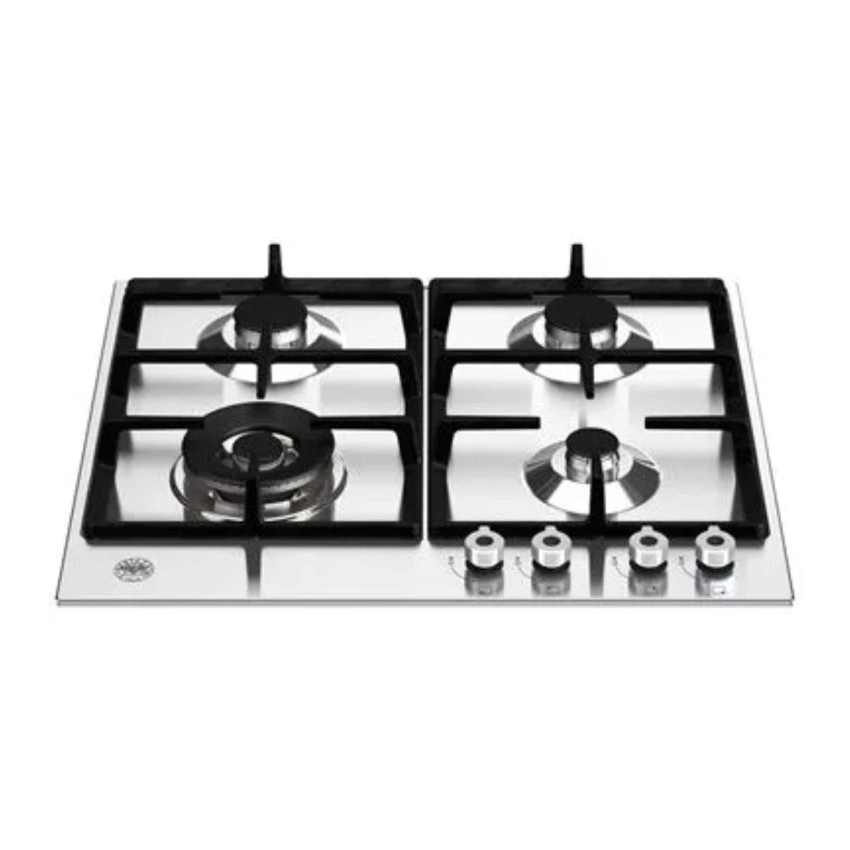 Bertazzoni 24&quot; Pro Series Front Control Gas Cooktop 4 Burner - Culinary Hardware