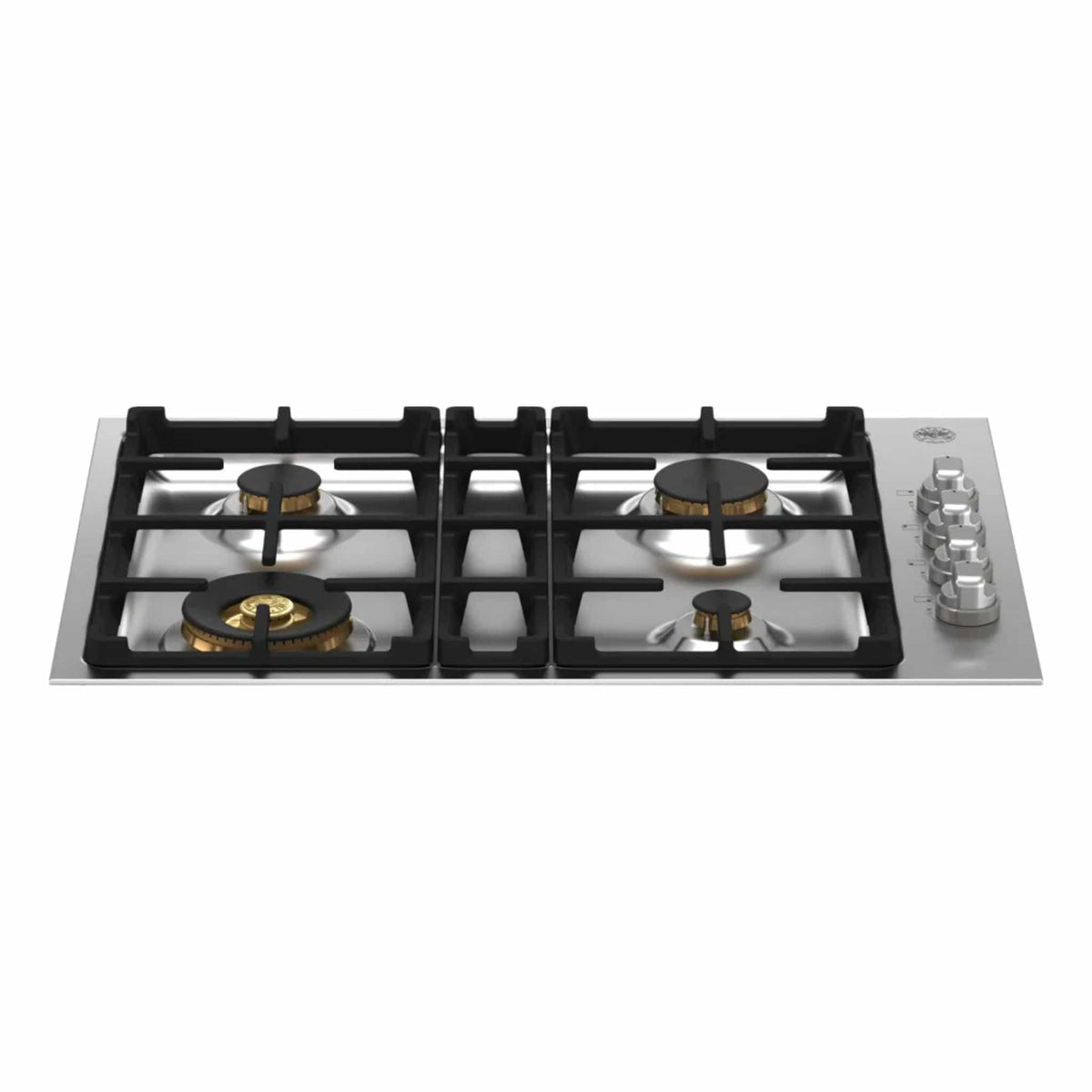 Bertazzoni 30&quot; Master Series Drop-in Gas Cooktop 4 Brass Burners - Culinary Hardware