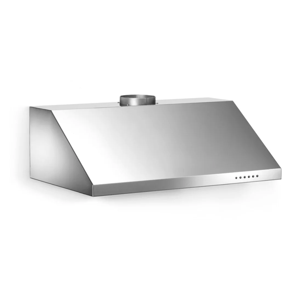 Bertazzoni 30&quot; Wall Mount Canopy Range Hood with 600 CFM; 2 Halogen Lights - Culinary Hardware