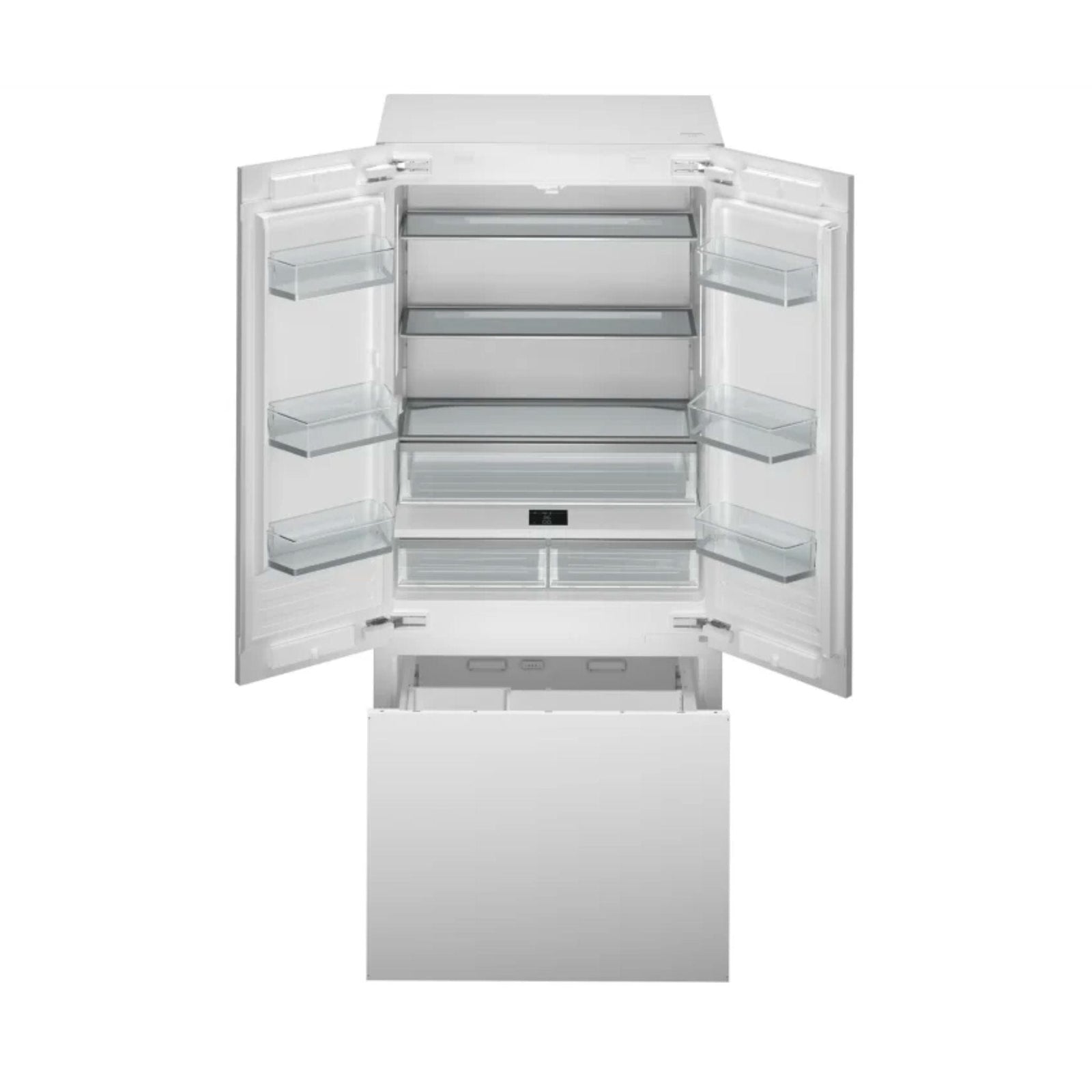 Bertazzoni 36" Built-in French Door refrigerator - Panel Ready - Culinary Hardware