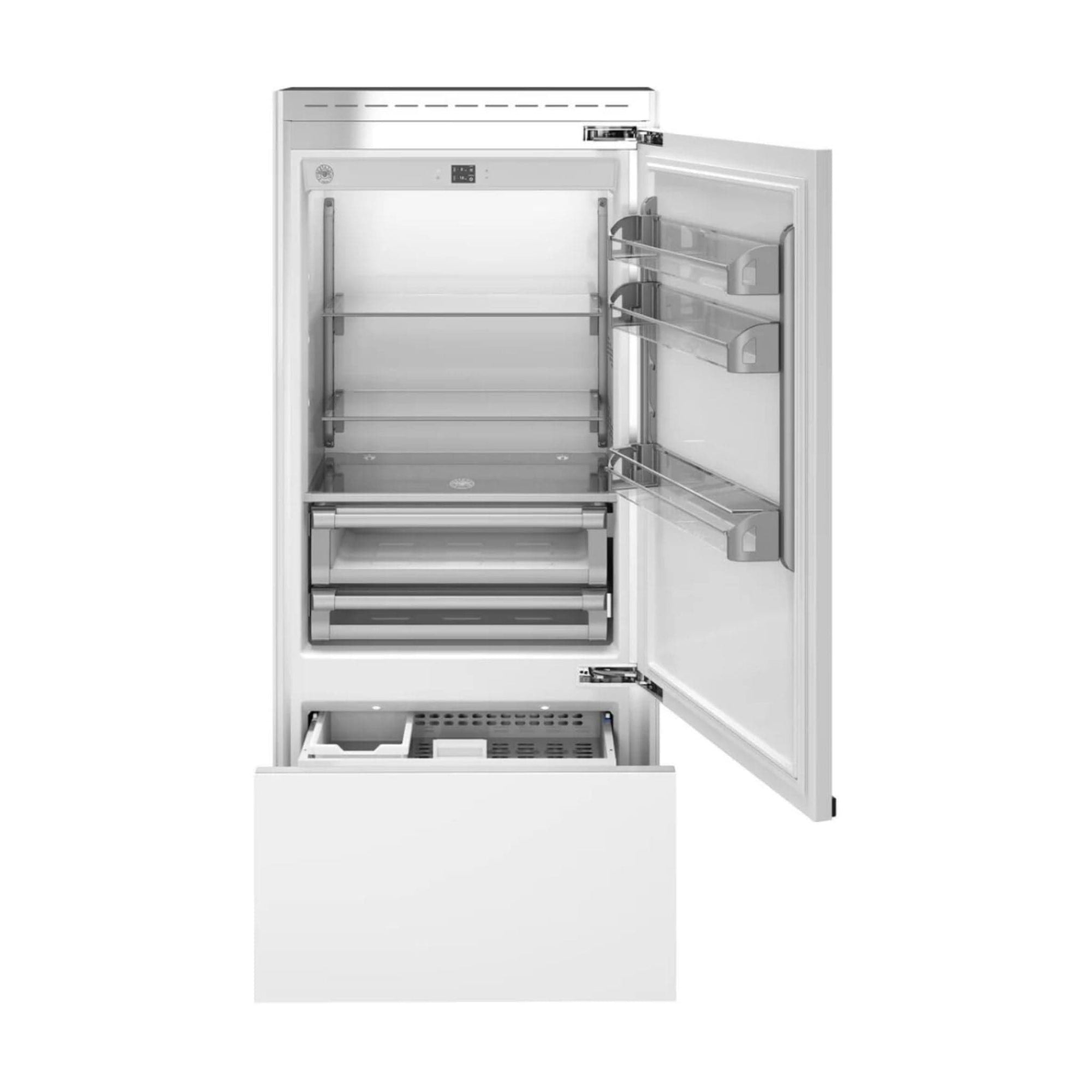 Bertazzoni 36" Panel Ready Built-In Bottom Mount Refrigerator - Culinary Hardware