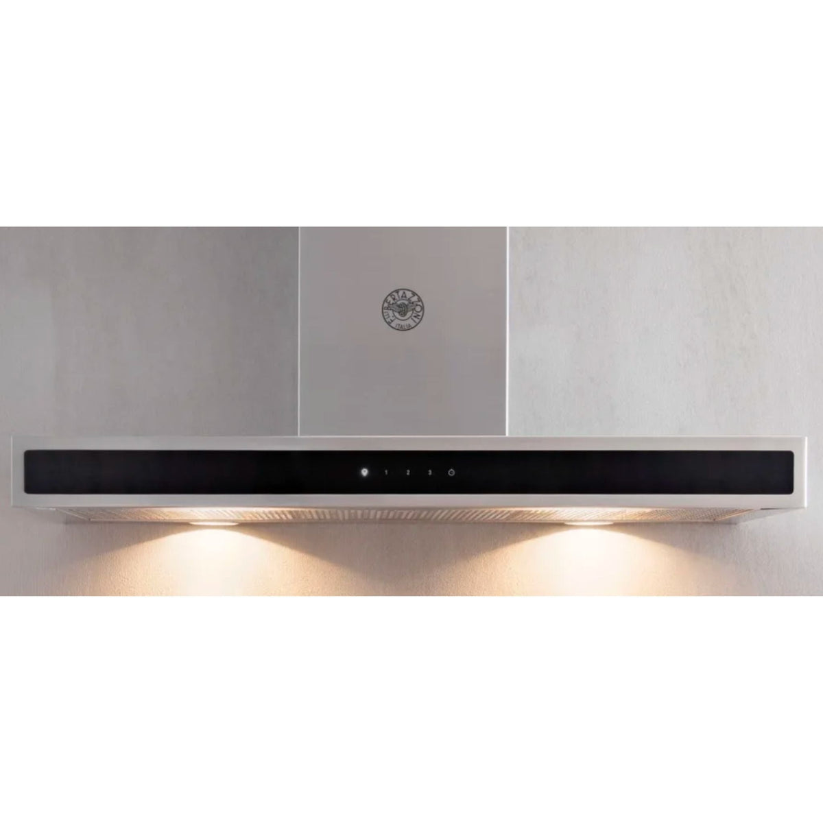 Bertazzoni 36&quot; Wall Mount Convertible Range Hood with 3-Speeds + Booster; 600 CFM - Culinary Hardware