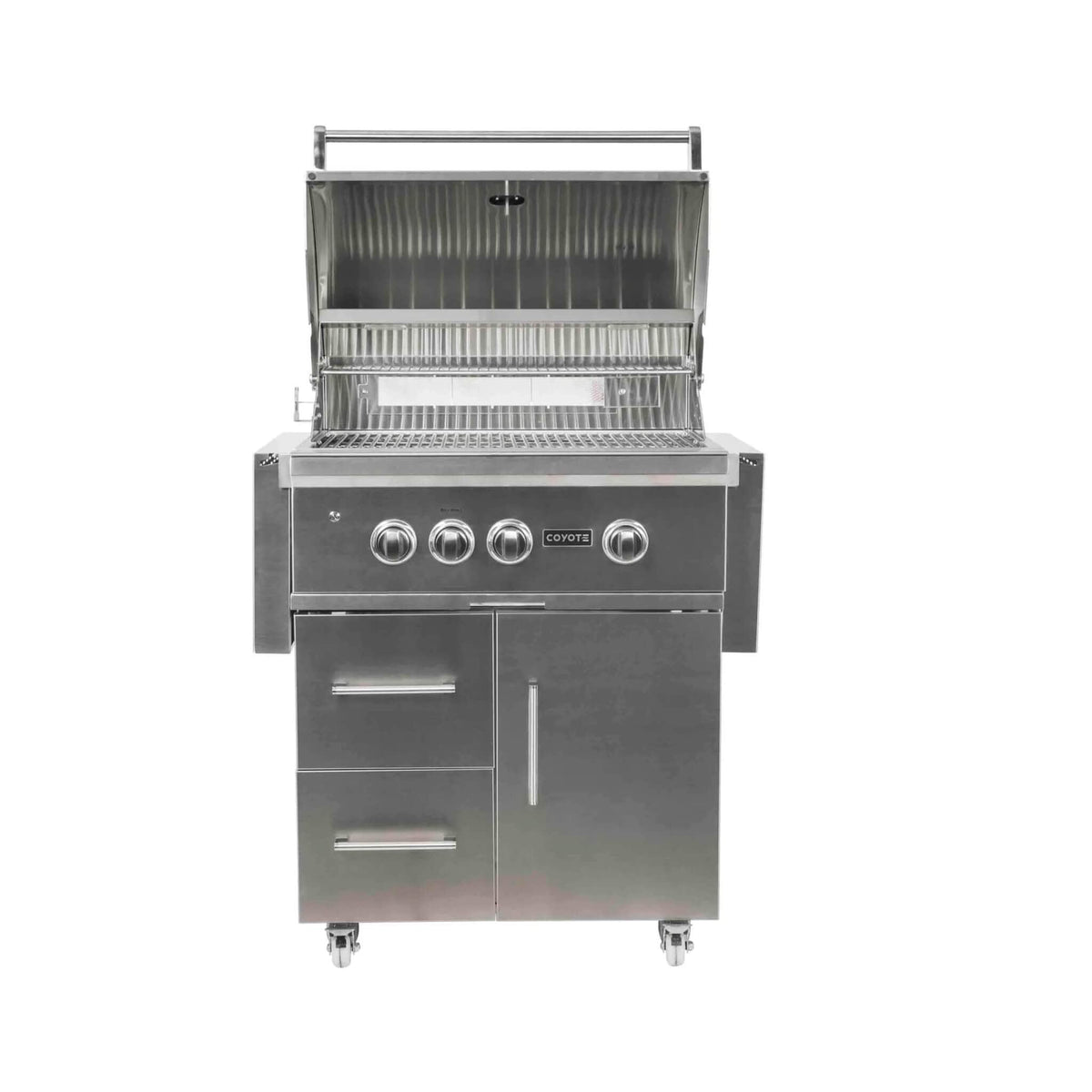 Coyote 30&quot; S-Series Grill Cart with Infinity Burners
