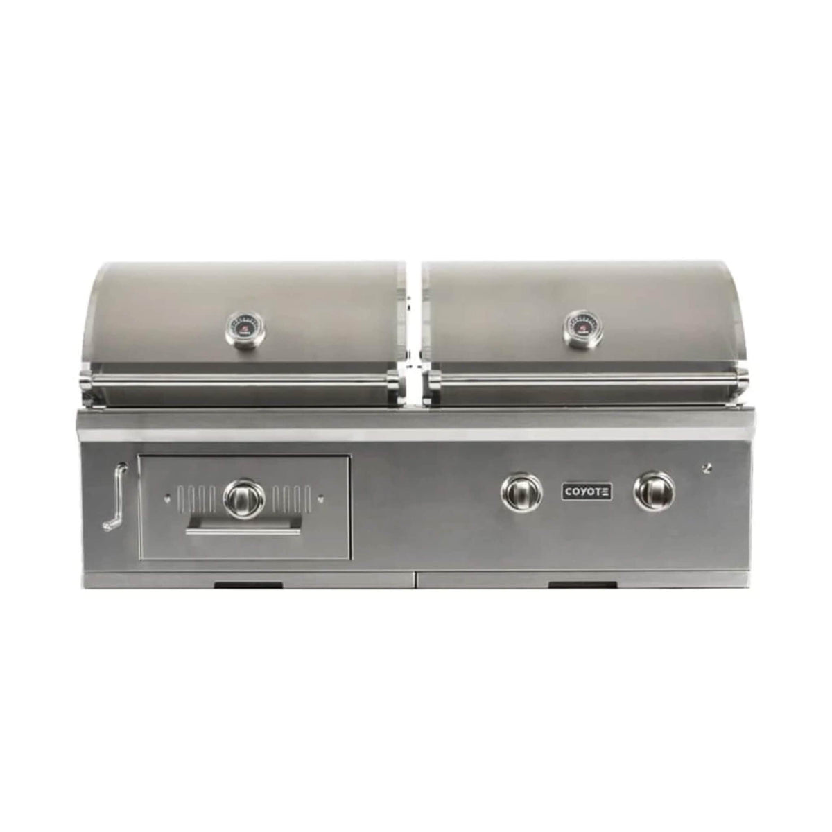 Coyote 50&quot; Hybrid Gas &amp; Charcoal Grill