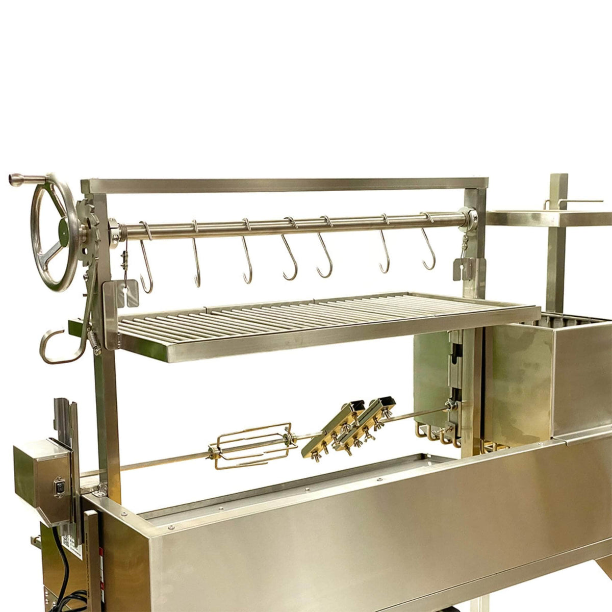 Tagwood BBQ 39&quot; Stainless Steel Rotisserie Kit