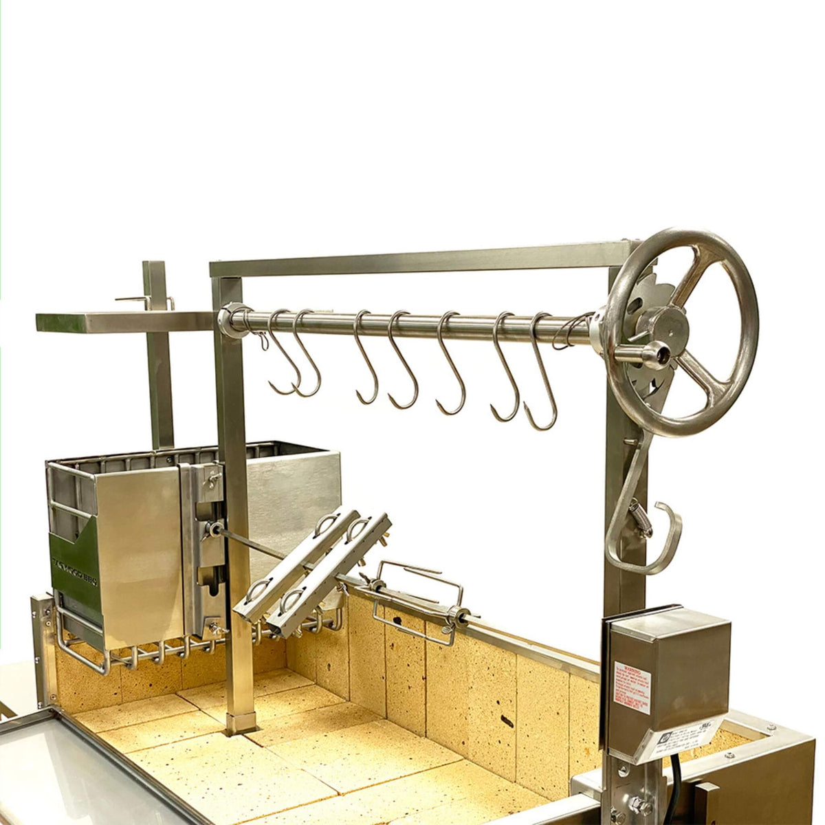 Tagwood BBQ 39&quot; Stainless Steel Rotisserie Kit