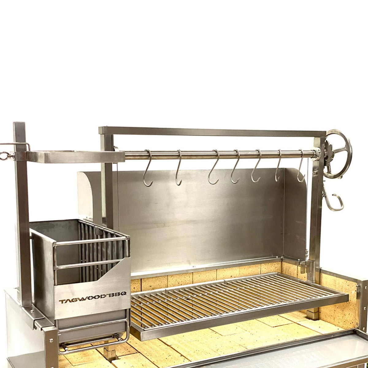 Tagwood BBQ 35&quot; Stainless Steel Wind Guard